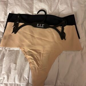 Beige and Black Shapewear